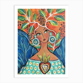 Sacred Heart 3 Art Print