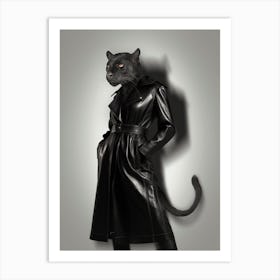 Fashion Panther Art Print