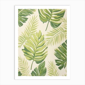 Tropical Leaves 8 Art Print