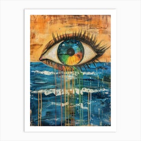 Eye Of The Ocean Art Print