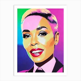 Jada Pinkett Smith Pop Movies Art Movies Art Print