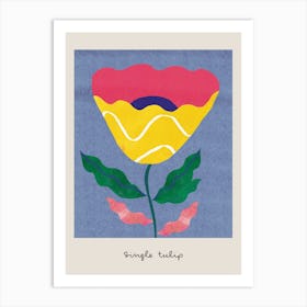 The Single Tulip Art Print