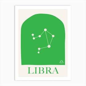 Zodiac Libra Art Print