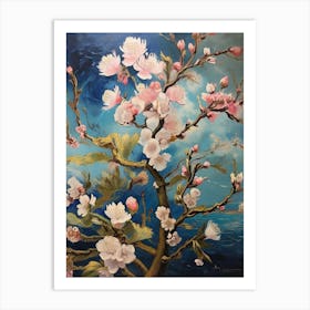 Blossoming Cherry Tree art print 2 Art Print