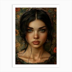 Victorian Girl 3 Art Print