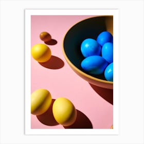 Easter Eggs In A Bowl 13 Art Print