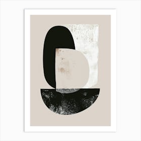 Las Pinas Stone Park Bauhaus Minimalist Art Print