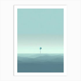 Tree In The Sky Art Print