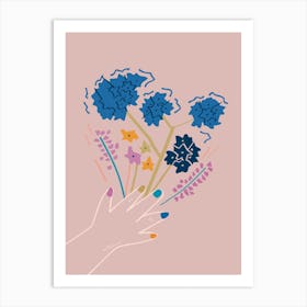 Flowers For You Art Print