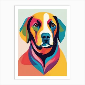 Dog Portrait Art Print