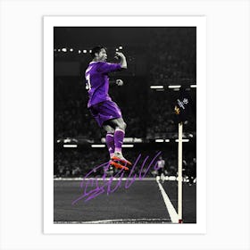 Cristiano Ronaldo Real 1 Art Print