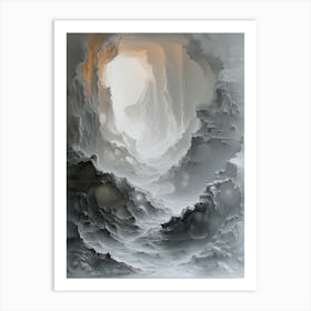 'The Cave' Art Print