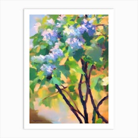 Grape Ivy 2 Impressionist Painting Art Print