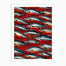 Sardines 22 Art Print