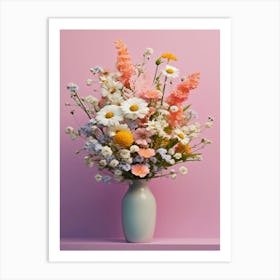 Flowers In A Vase 6 Art Print