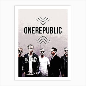 One Republic 2 Art Print