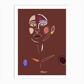 mmvce portrait 7 Art Print