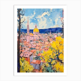 Siena Italy 3 Fauvist Painting Art Print