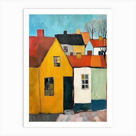 Swedish Houses Art Print