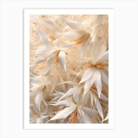 Boho Dried Flowers Honeysuckle 2 Art Print