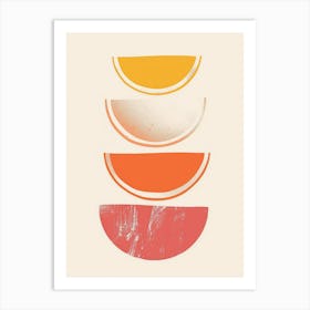 Orange Slices 6 Art Print