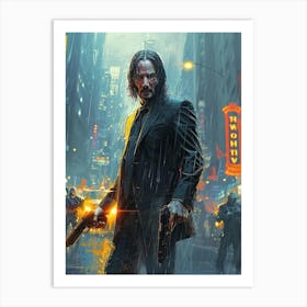 John Wick Art Print