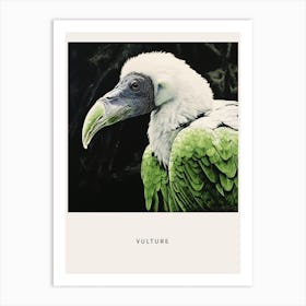 Ohara Koson Inspired Bird Painting Vulture 2 Poster Art Print