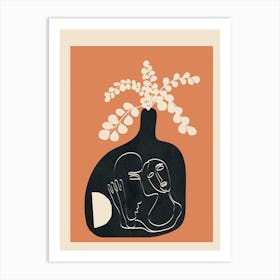 Vase Decoration Design 1 Art Print