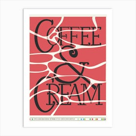 Coffee And Cream Affiche