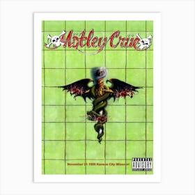 Motley Crue Dr Feelgood Banner Huge Poster Art Print