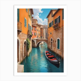 Venice Canal 13 Art Print