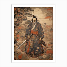 Samurai Warrior 4 Art Print