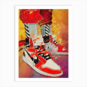 Hypebeast Shoes Art Print