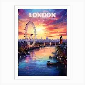 Big Ben London Travel Art Print