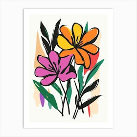 Flowers 12 Art Print