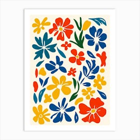 Floral Pattern 11 Art Print