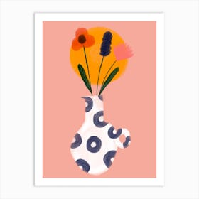 Vase with Flowers Art Print