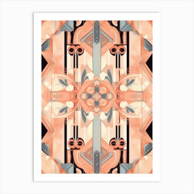 Abstract Geometric Patterns 9 Art Print