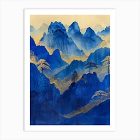 Chinese Mountains 60 Art Print