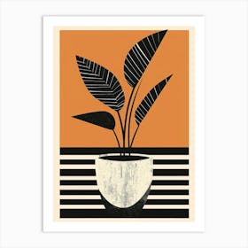 Plant In A Pot 73 Art Print