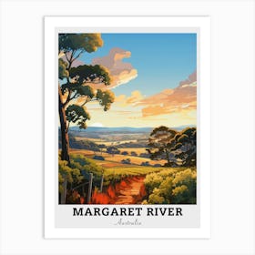 Margaret River Travel Art Print