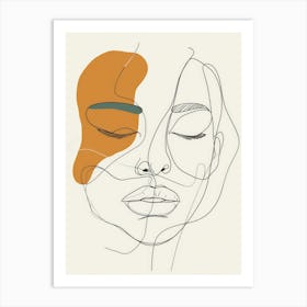 Portrait Of A Woman 4 Art Print