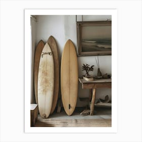 Surfboards 5 Art Print