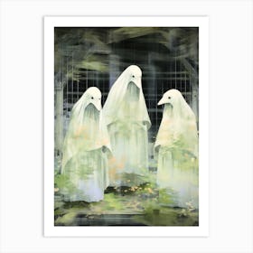 Ghosts Art Print