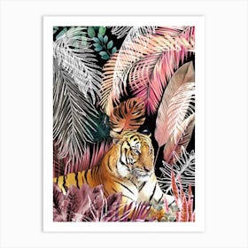 Jungle Tiger 01 Art Print