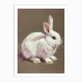 Pastel Bunny 1 Art Print