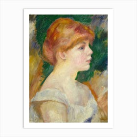 Suzanne Valadon, Pierre Auguste Renoir Art Print