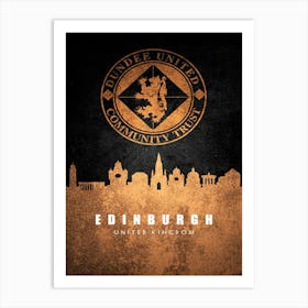 Dundee United Art Print