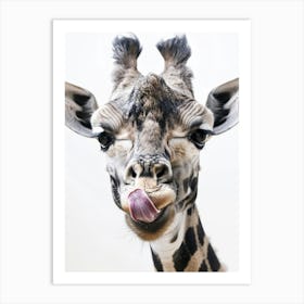 Giraffe 27 Art Print