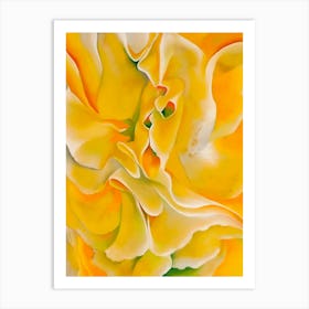 Georgia O'Keeffe - Yellow Sweet Peas Art Print